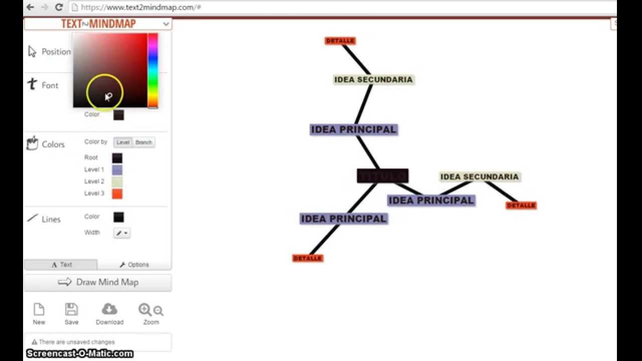 COMO HACER ESQUEMA ONLINE CON TEXT2MINDMAP
