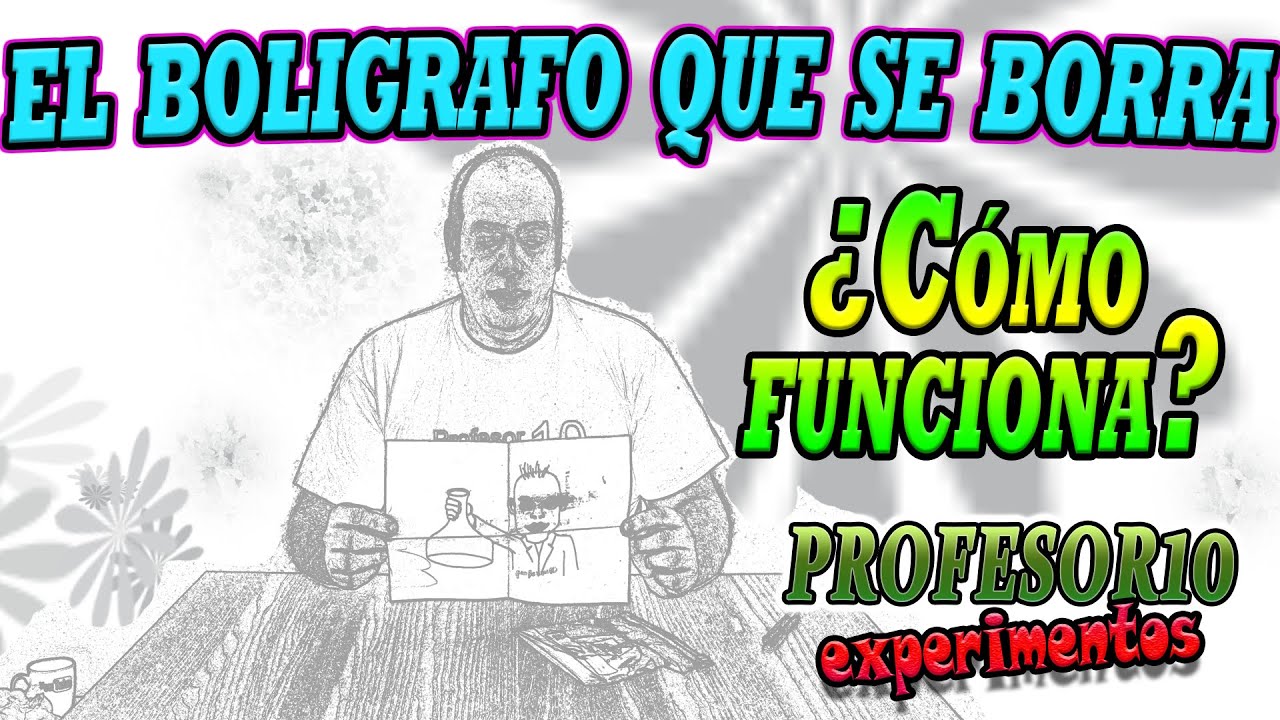 Como funciona el bolígrafo que se borra