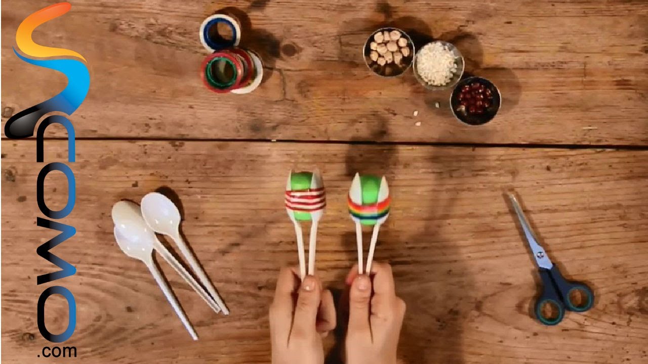 Hacer maracas con materiales reciclados