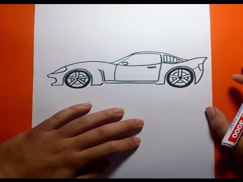 Como dibujar un coche paso a paso | How to draw a car