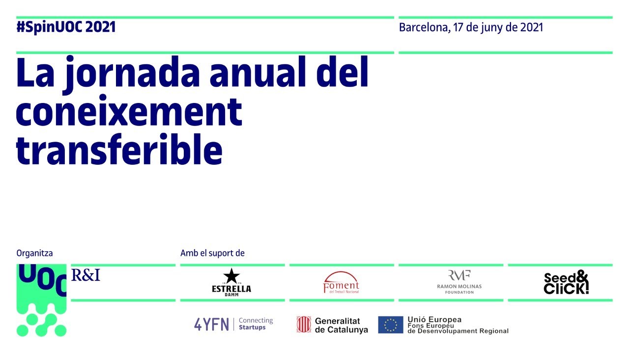 #SpinUOC 2021   La jornada anual del coneixement transferible | UOC
