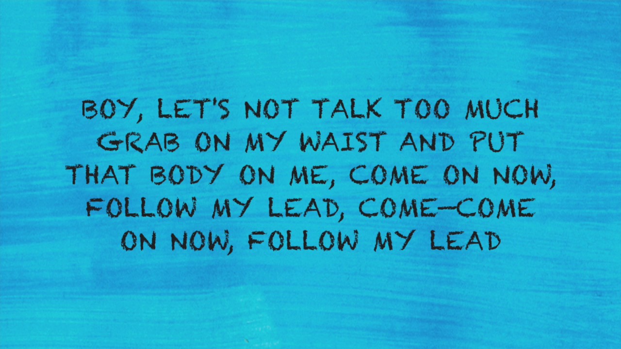 Ed Sheeran - Shape of You (lyrics)