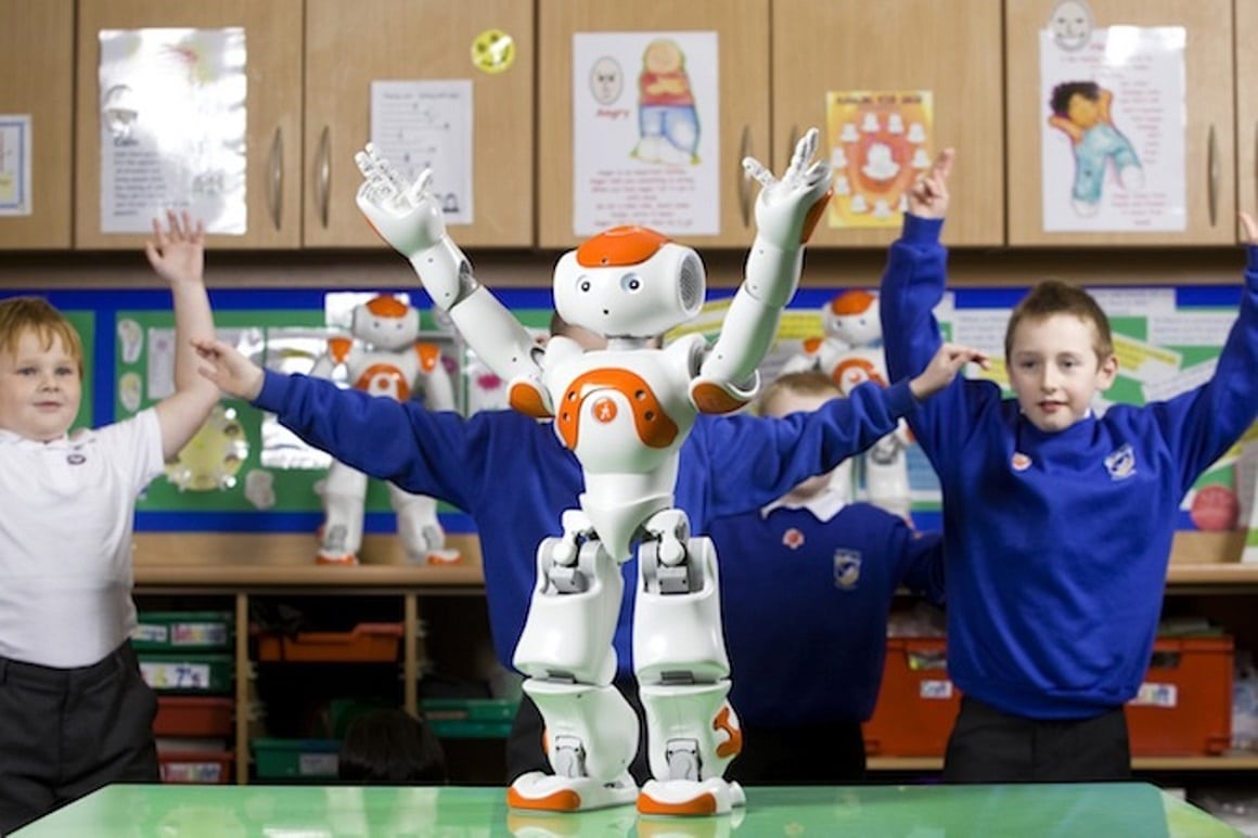 robots emocionales en educación