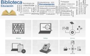 reapertura de la biblioteca de educacion