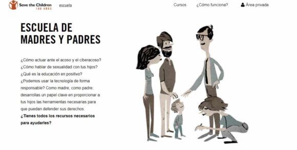 escuela de madres y padres save the children
