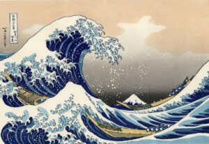 dibujos de hokusai