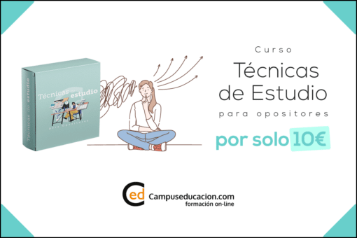 curso tecnicas de estudios opositores solo 10e