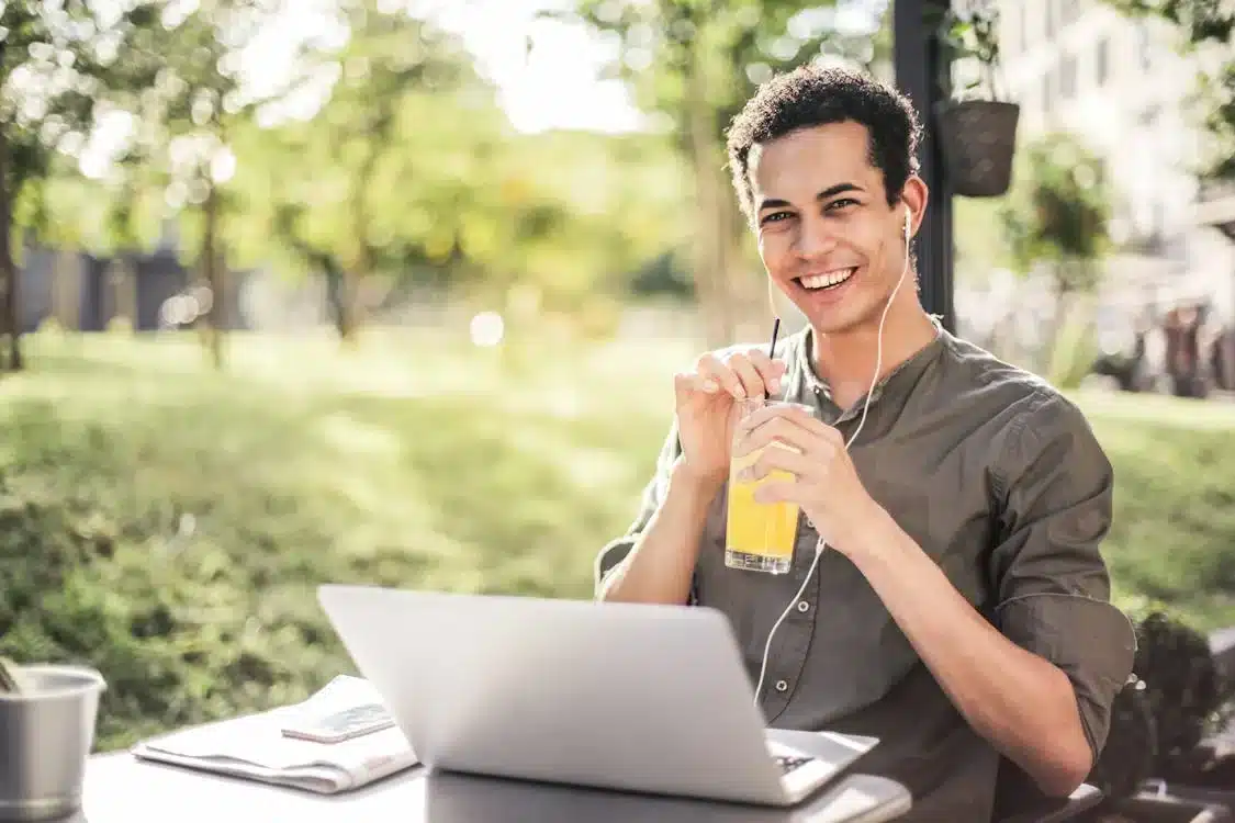 estudiar al aire libre