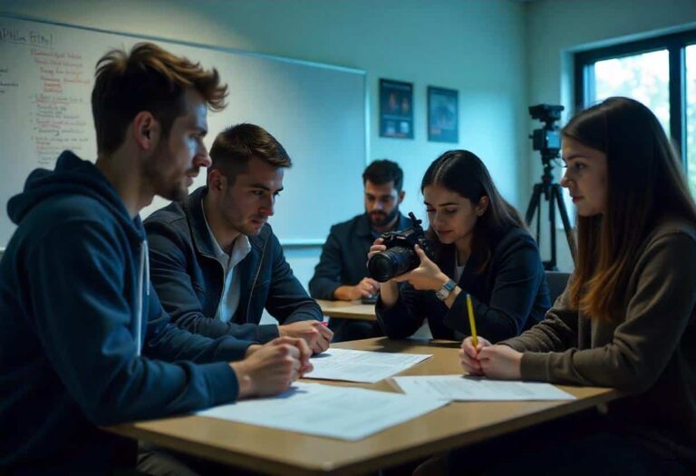 estudiantes de cine