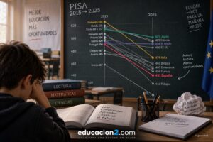 pisa desplome educativo lectura