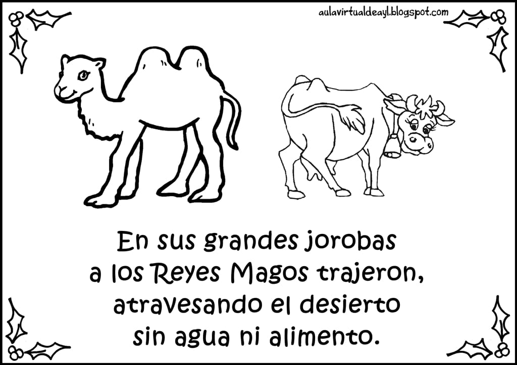 Más de 20 adivinanzas de Navidad para niños 5 adivinanzas de Navidad para niños - camello