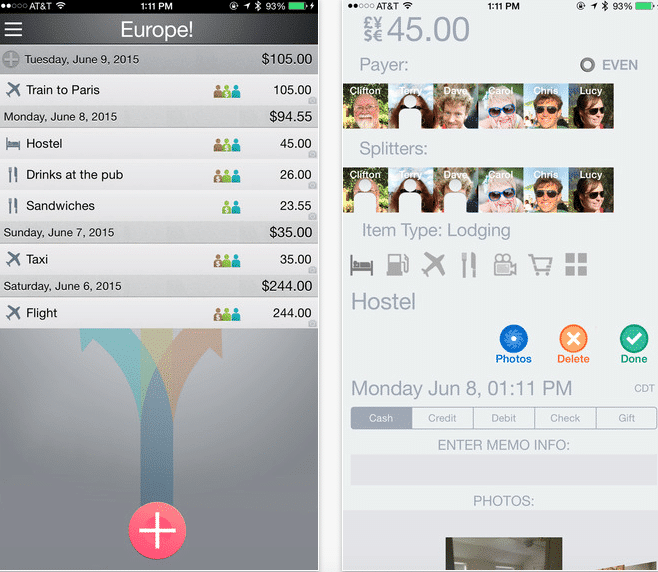 trip splitter app