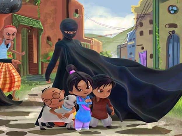 vengadora del burka
